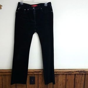 Anne Klein black Jeans, Sz 8P